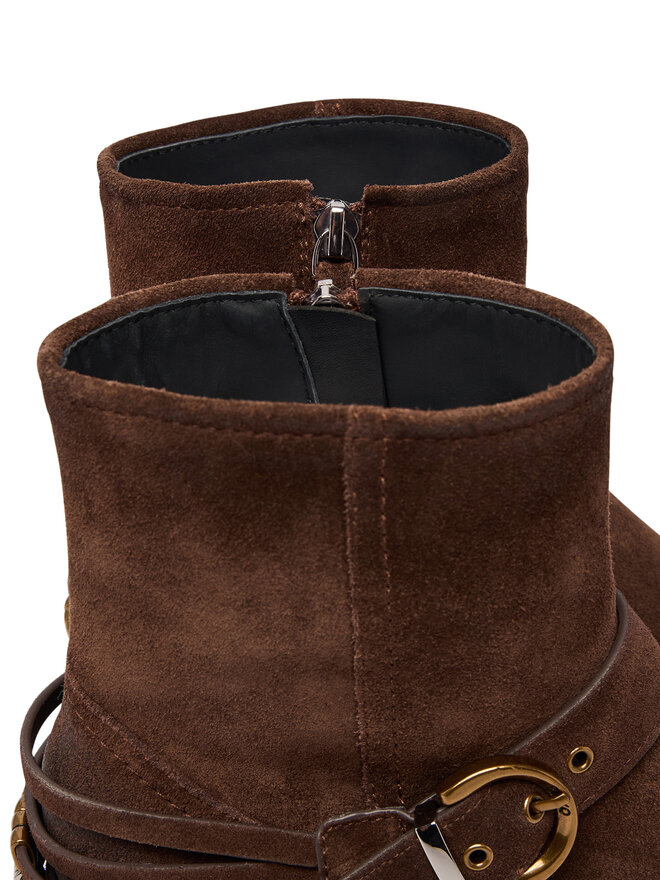 PINKO Cowboystiefel PINKO Jane 07 SD0557P151 Dunkelbraun