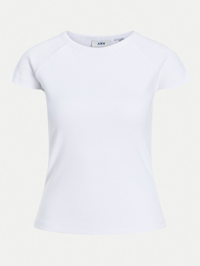 JJXX JJXX Camiseta Friend 12241611 Blanco Slim Fit