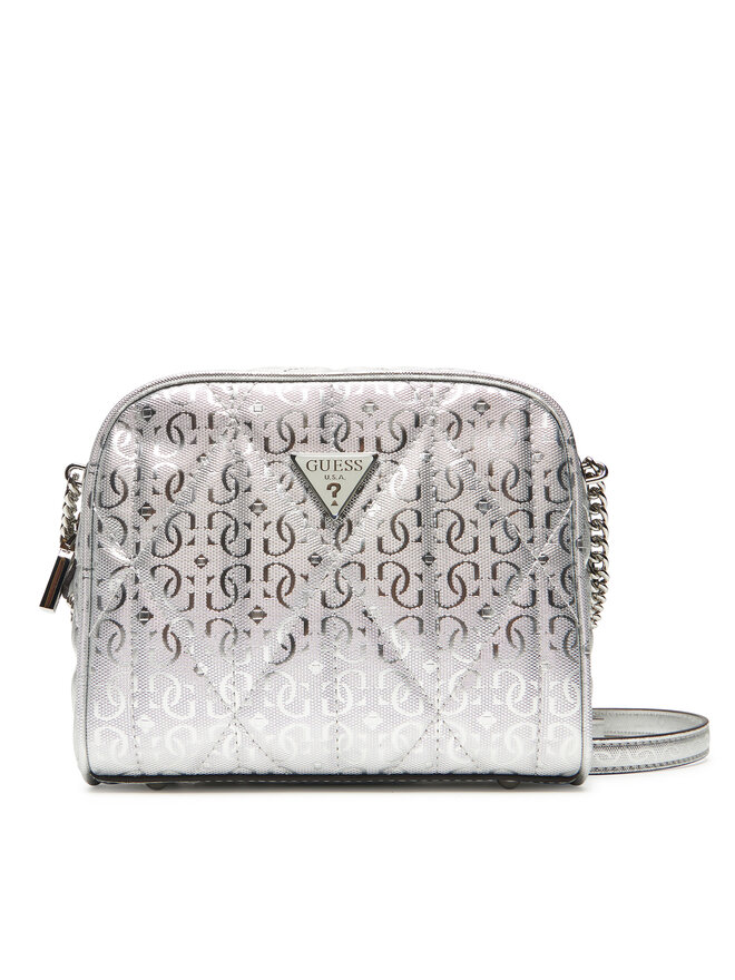 Guess Ročna torba Guess Aldina HWGY96 63140 Srebrna
