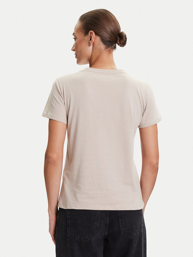 Liu Jo Sport Liu Jo Sport Camiseta TF5162 JS923 Beis Regular Fit