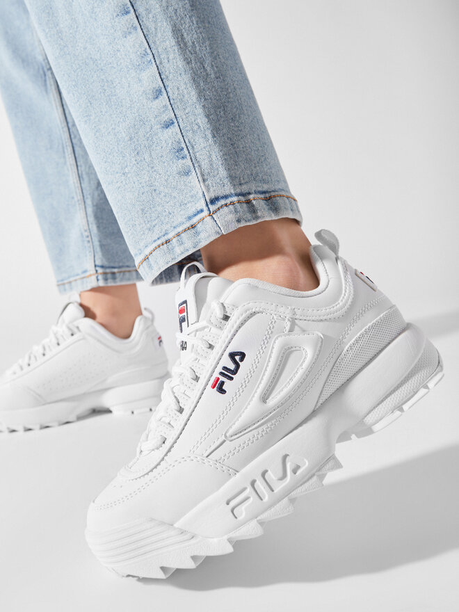Fila Сникърси Fila Disruptor Low Wmn 1010302.1FG Бял