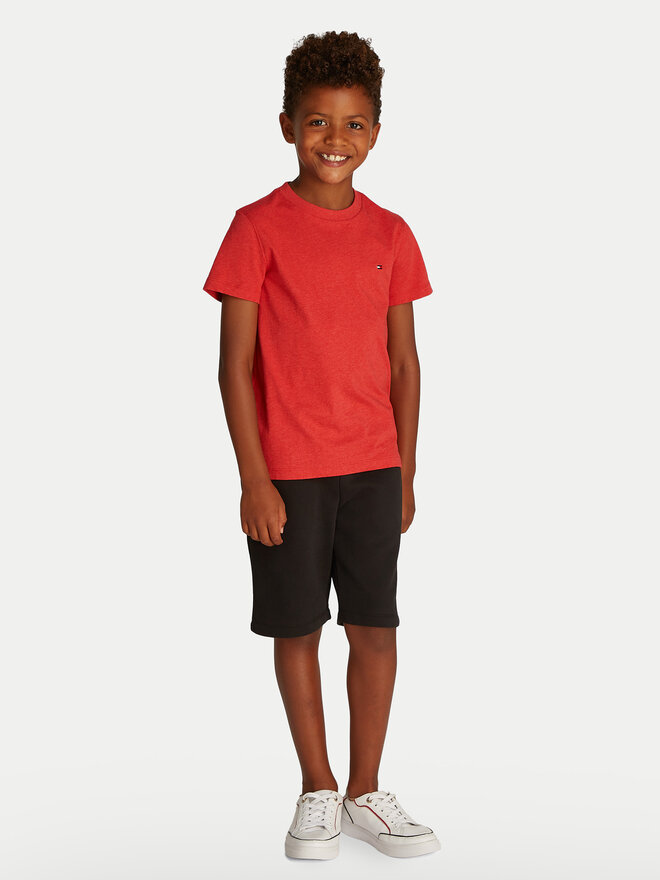 Tommy Hilfiger Tommy Hilfiger T-Shirt Essential KB0KB06879 D Rot Regular Fit