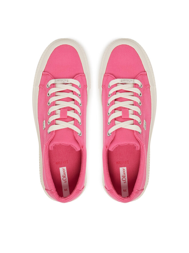 s.Oliver Sneakersy s.Oliver 5-23625-44 Różowy