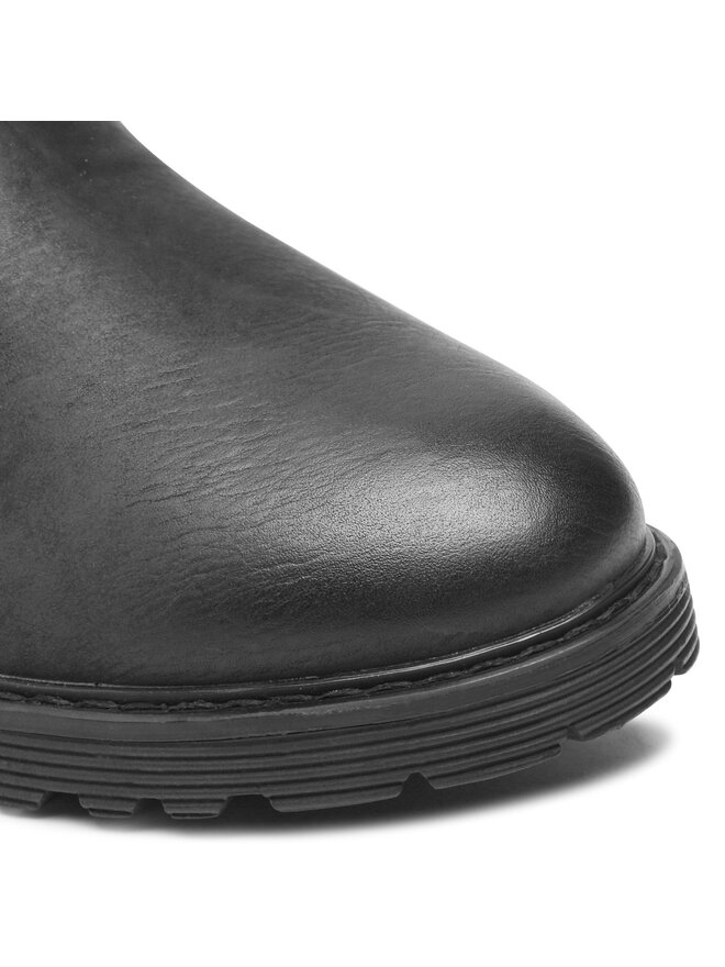 Clara Barson Členková obuv s elastickým prvkom Clara Barson WS2612-04 Čierna