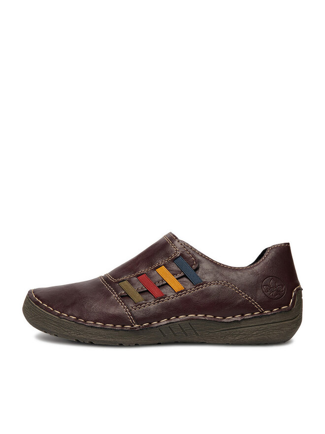 Rieker Halbschuhe Rieker CEO-52560-30 Dunkelrot