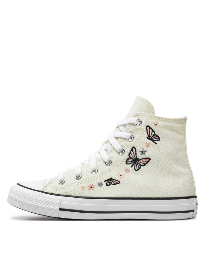 Converse Plátěnky Converse Chuck Taylor All Star Eva Lift Butterflies A07336C Béžová