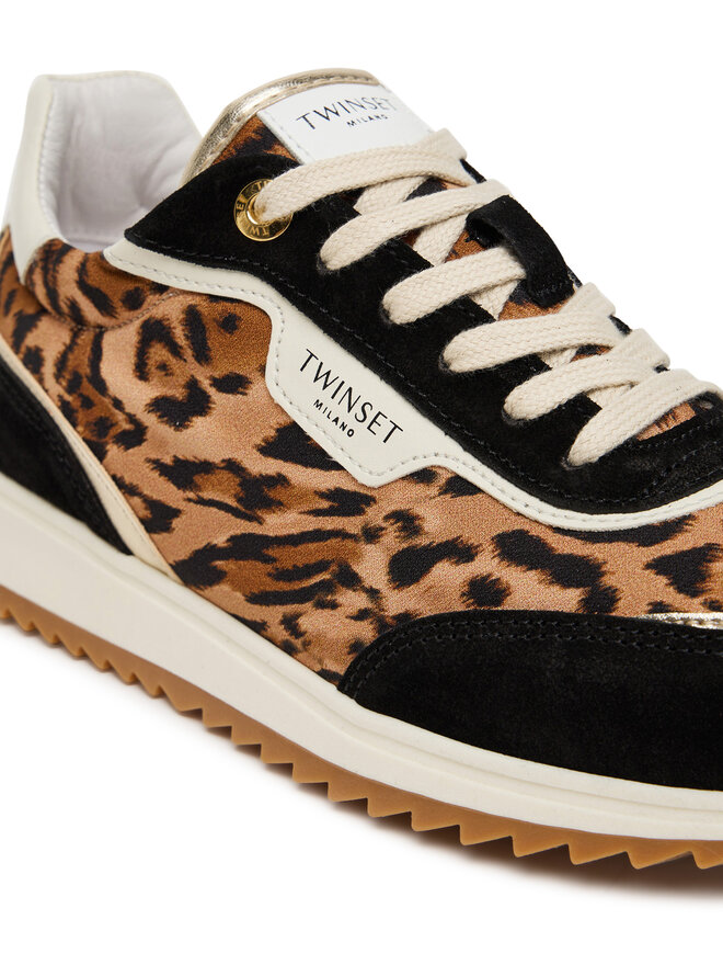 TWINSET Сникърси TWINSET 252TCP028 Кафяв