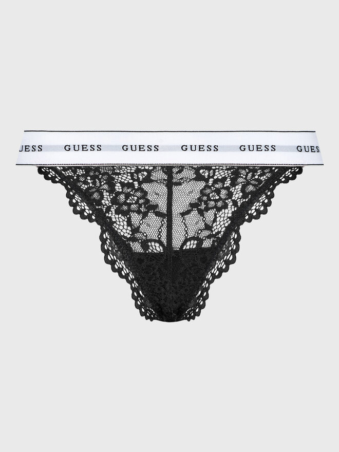 Guess Guess Braziljske spodnje hlačke Belle O97E01 KBBT0 Črna