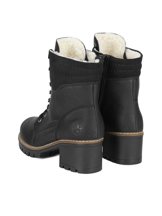 Rieker Členková obuv Rieker Y8610-00 Čierna