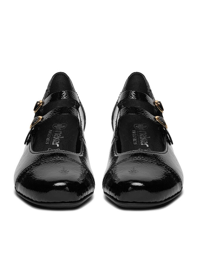 Rieker Nizki čevlji Rieker 41758-00 Črna