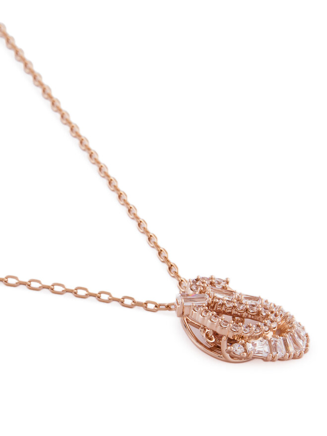Swarovski Намисто Swarovski Swan 5732414 Рожеве золото