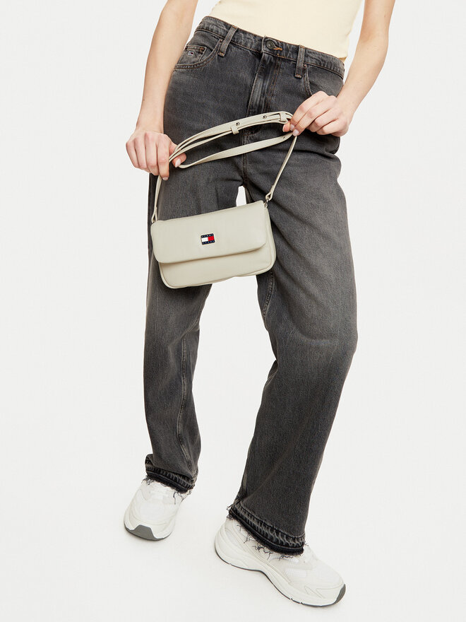 Tommy Jeans Ročna torba Tommy Jeans AW0AW16978 Écru