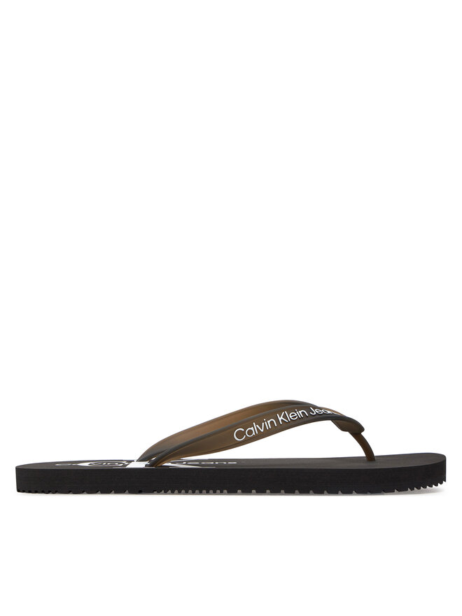 Calvin Klein Jeans Žabky Calvin Klein Jeans Beach Sandal Monogram Tpu YM0YM00838 Čierna