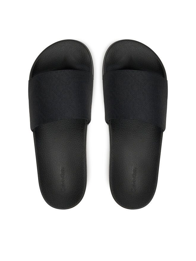 Calvin Klein Klapki Calvin Klein Pool Slide - Jacq HW0HW02420 Czarny