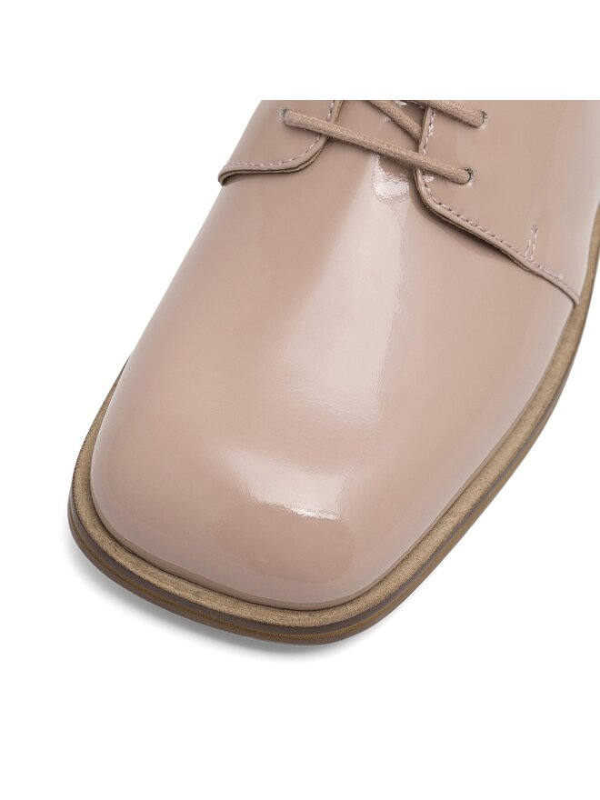 Simple Oxford čevlji Simple VALENCIA-107725 Bež