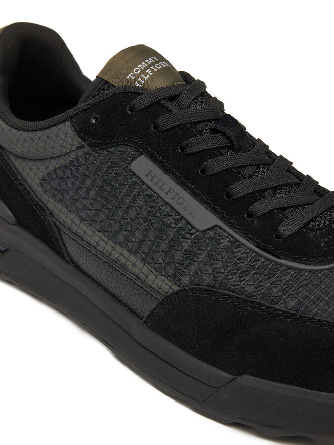 Tommy Hilfiger Αθλητικά Tommy Hilfiger Retro Runner Seasonal FM0FM05328 Μαύρο
