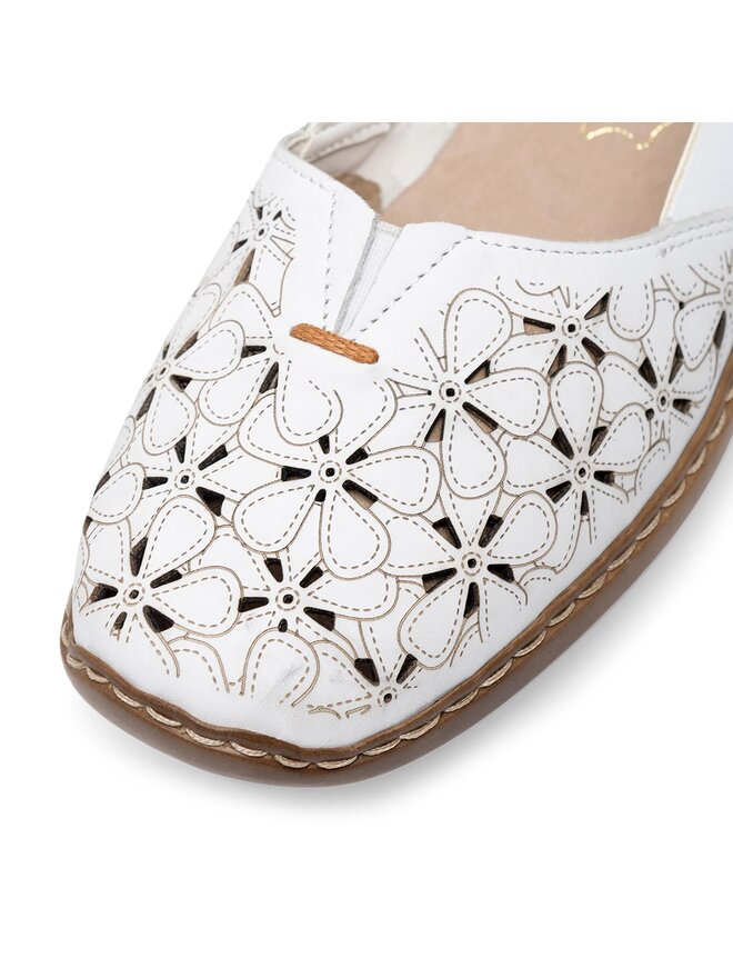 Rieker Halbschuhe Rieker 41356-80 Weiß