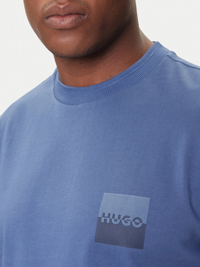 HUGO HUGO Camiseta Dusplito 50542816 Azul Relaxed Fit