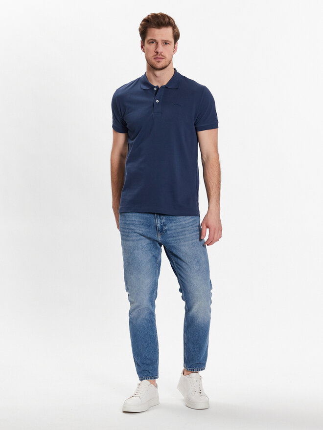 Geox Geox Pólóing Piquet M3510B-T2649 F4070 Kék Regular Fit