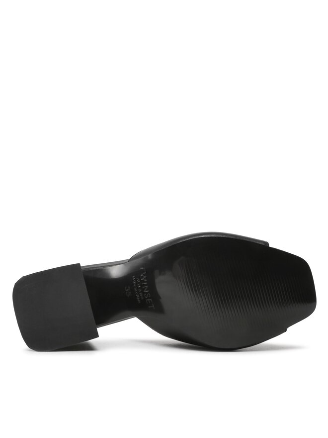 TWINSET Чехли TWINSET 231TCP126 Черен