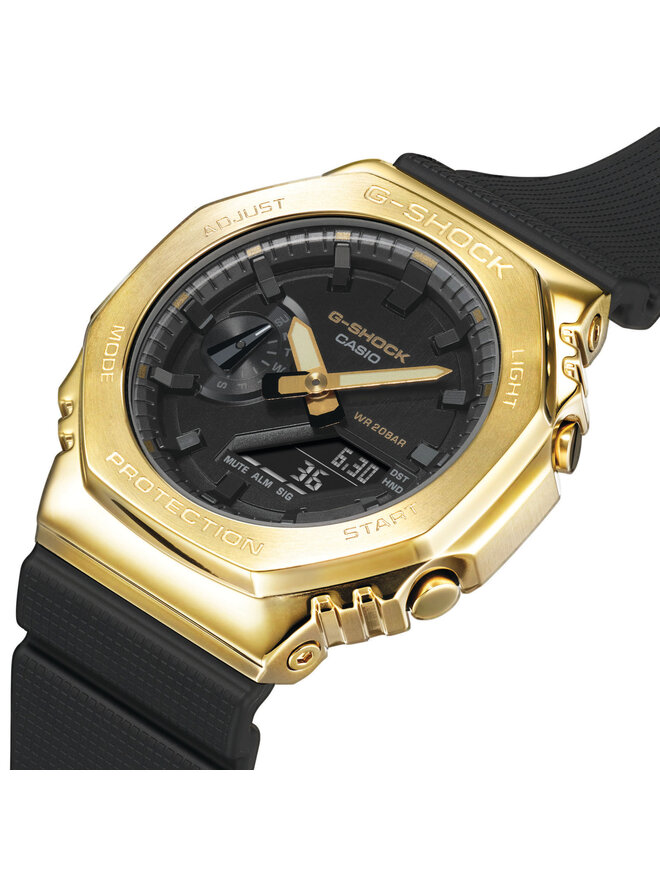G-Shock Zegarek G-Shock Casio CasiOak GM-2100G-1A9ER Czarny