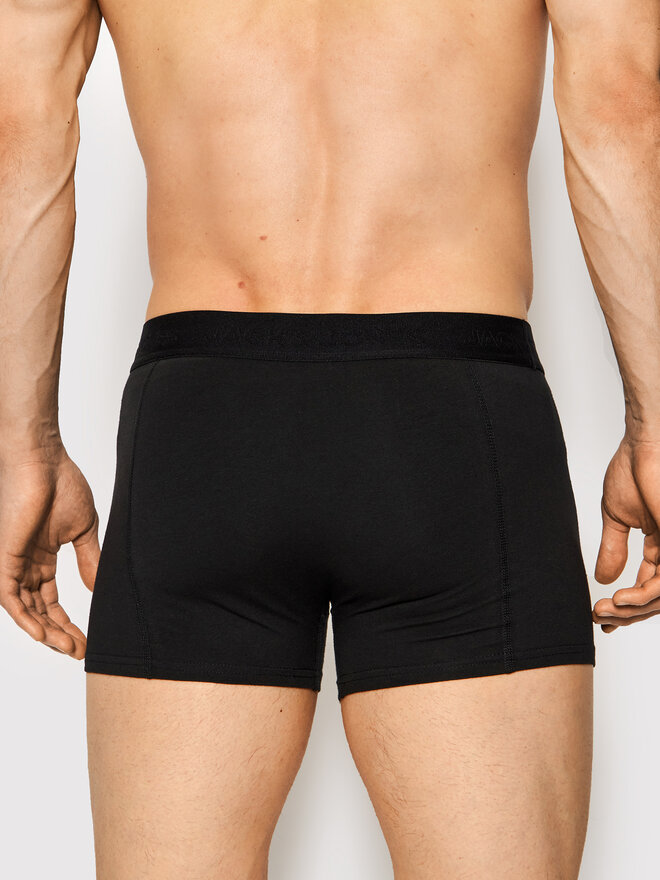 Jack&Jones Jack&Jones Σετ μποξεράκια 3 τμχ Waistband 12127816 Μαύρο