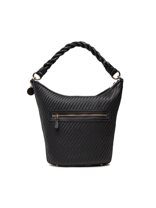 Guess Táska Guess Hassie Bucket Hobo HWVG83 97020 Fekete