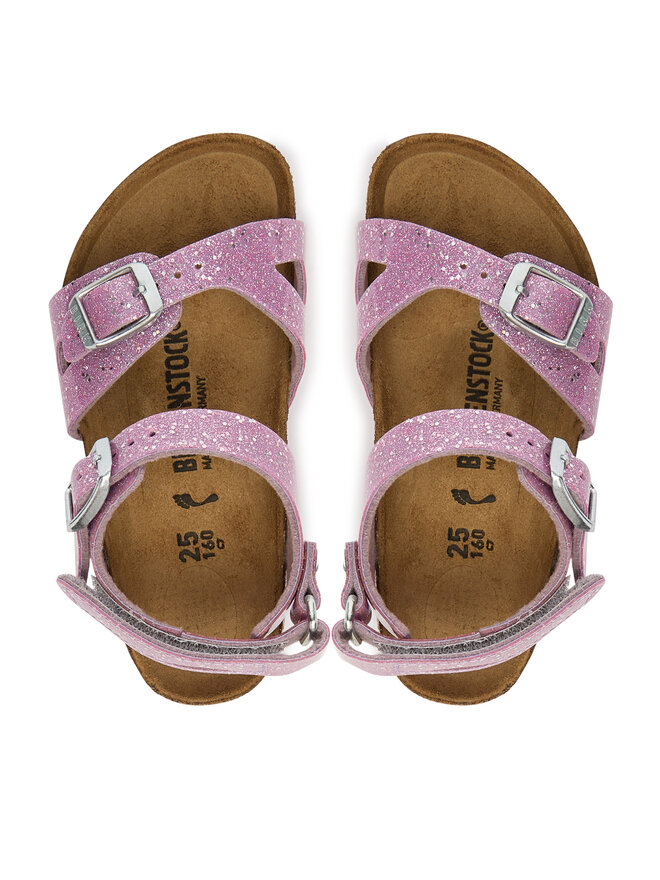 Birkenstock Sandalen Birkenstock Rio As Kids 1031839 S Rosa