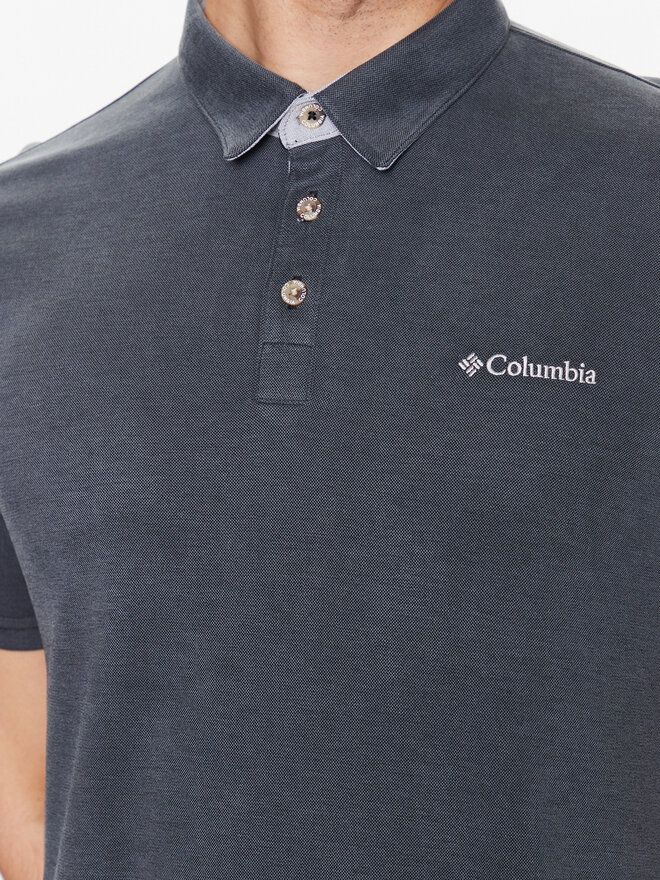 Columbia Columbia Poloshirt Nelson Point 1772721 Grau Regular Fit