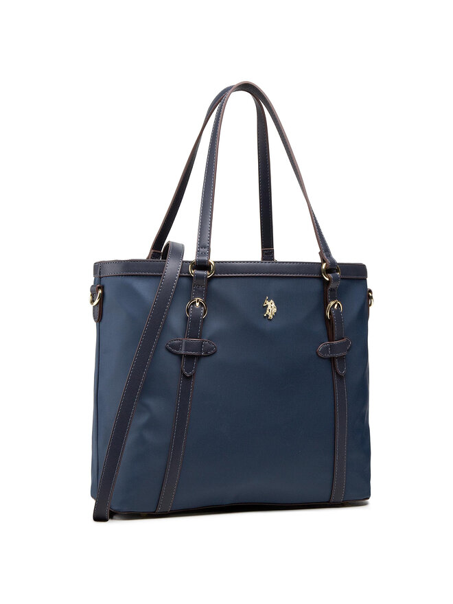Handtasche U.S. Polo Assn. Houston Shopping BIUHU4911WIP212 Dunkelblau eschuhe