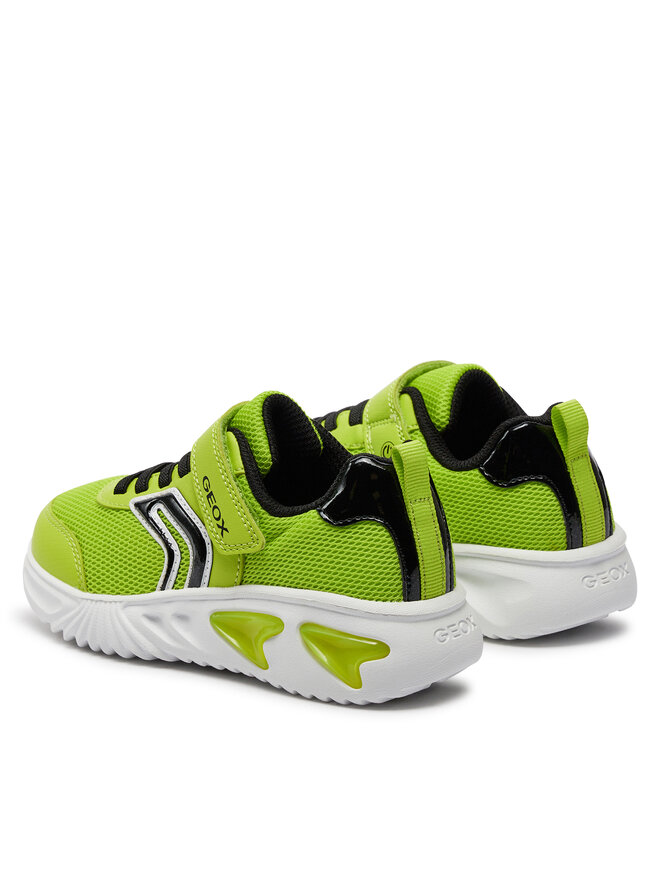 Geox Sneakersy Geox J Assister Boy J45DZC 014CE C3707 S Zelená