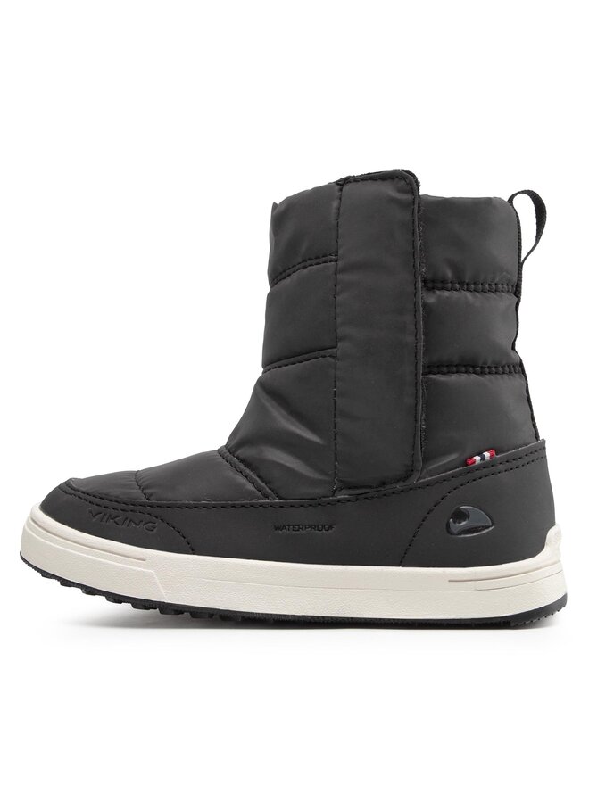 Viking Μπότες Χιονιού Viking Hoston R Wp 3-91600-2 Μαύρο