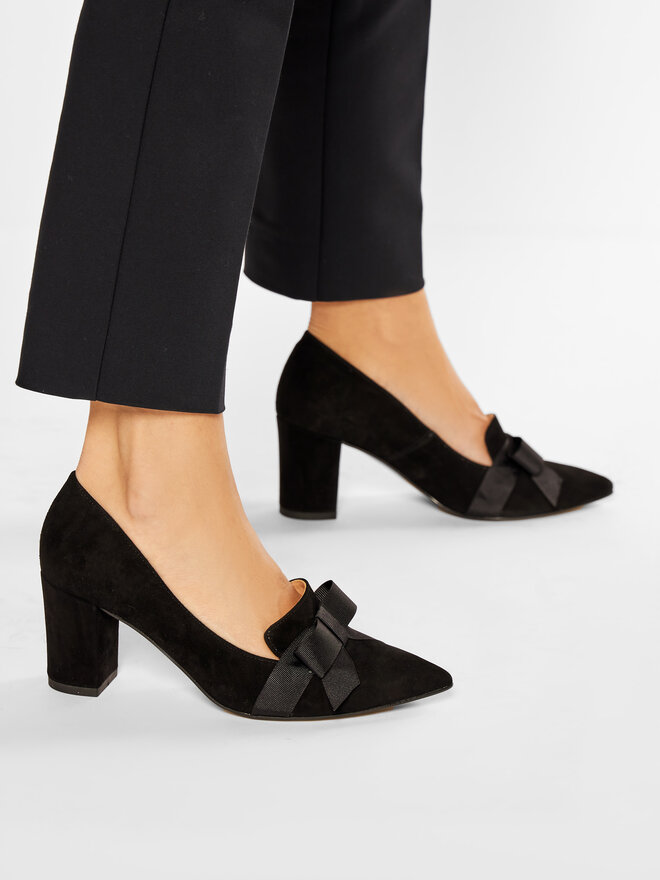 R.Polański Halbschuhe R.Polański 0859 Schwarz