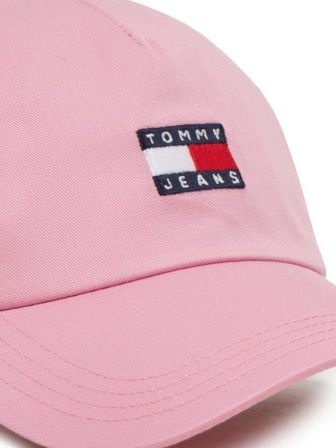 Tommy Jeans Καπέλο Jockey Tommy Jeans Heritage Core 5 Panel AW0AW16991 Καφέ