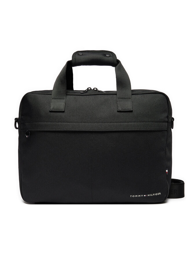 Laptoptasche Tommy Hilfiger AM0AM12699 Schwarz eschuhe