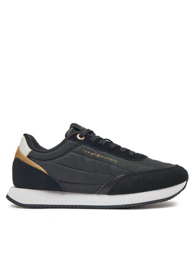 Tommy Hilfiger Sneakersy Tommy Hilfiger Essential Runner FW0FW08332 Czarny
