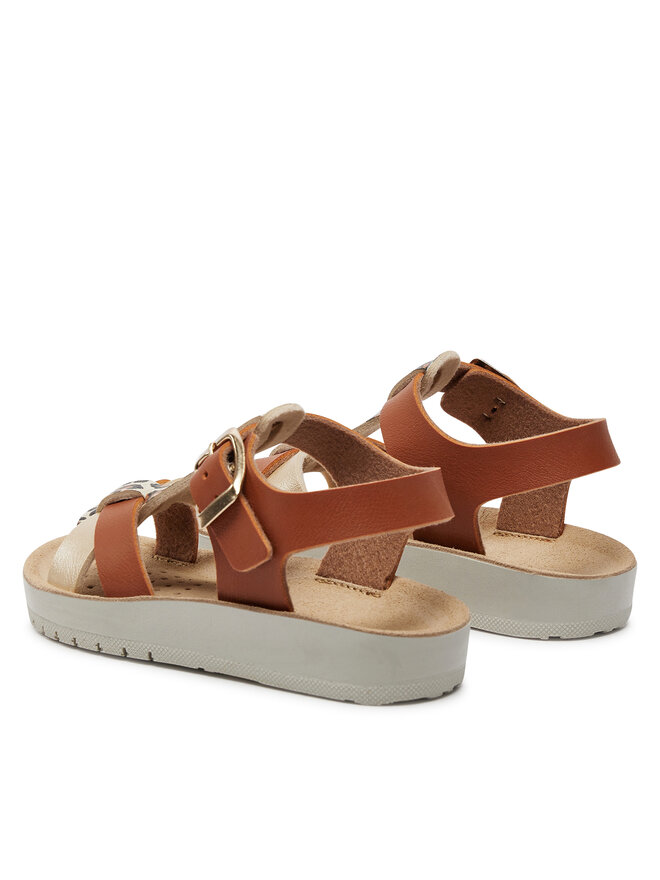 Geox Sandály Geox J Sandal Costarei Gi J45EAG 05404 C5B2U M Béžová