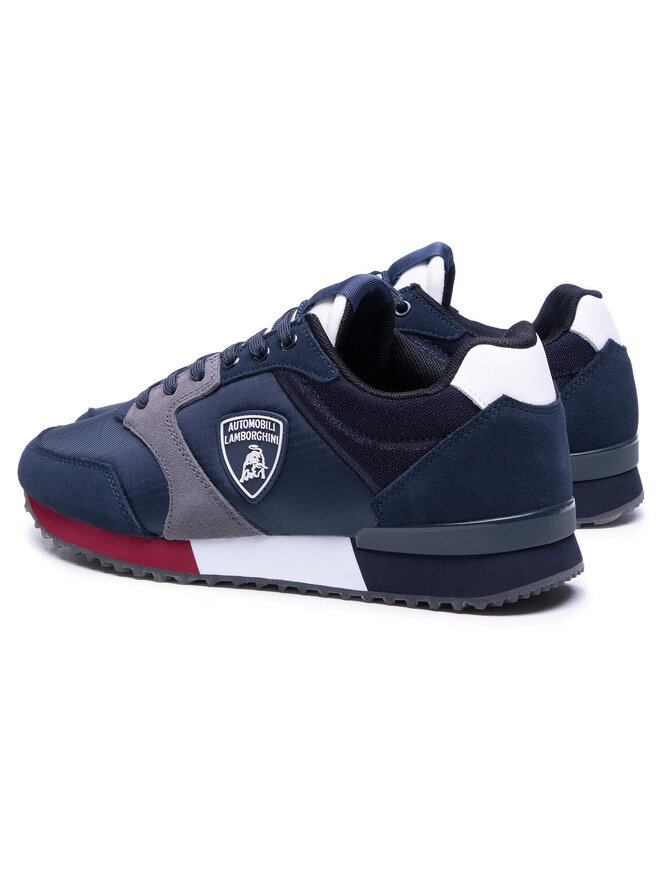 Lamborghini Sneakersy Lamborghini E0XZBSA1 Tmavomodrá