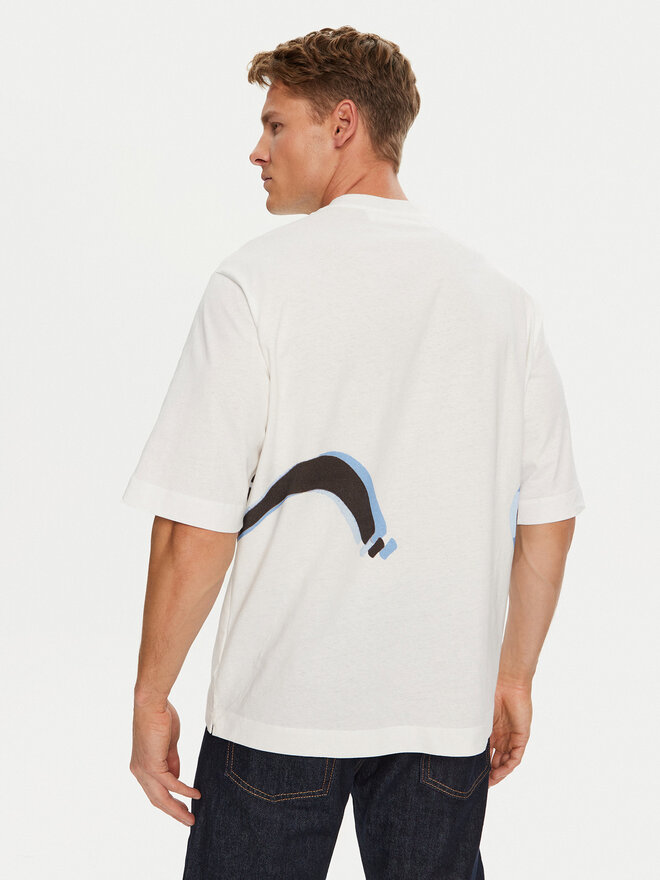 Off-White Off-White T-Shirt OMAA119G21JER0050129 Weiß Regular Fit