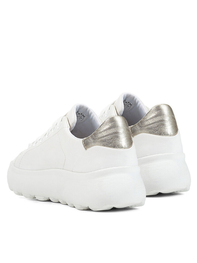 Geox Αθλητικά Geox D Spherica Ec4.1 D35TCB 085Y2 C0232 Λευκό
