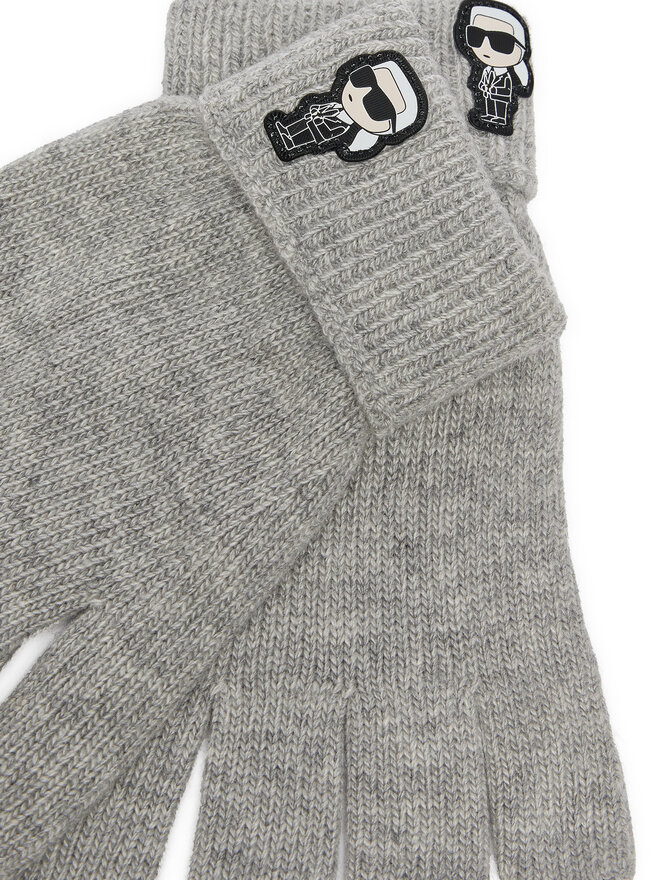 KARL LAGERFELD Női kesztyű KARL LAGERFELD 236W3608 Szürke