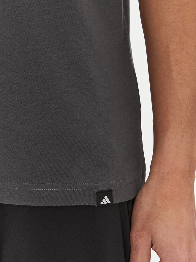 adidas adidas T-shirt Football Kicks Graphic JD8211 Siva Regular Fit