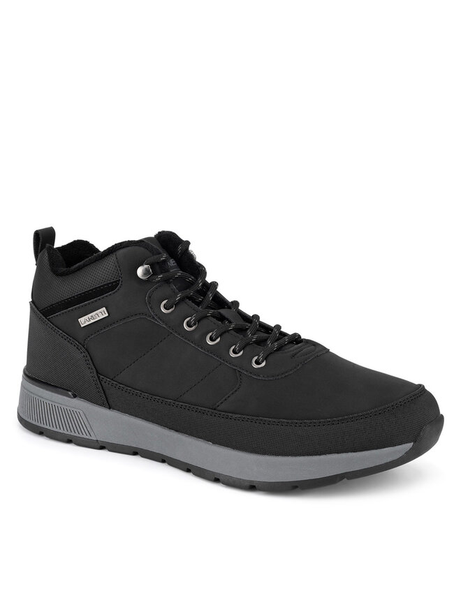 Lanetti Schnürschuhe Lanetti M-VS01543-11 Schwarz