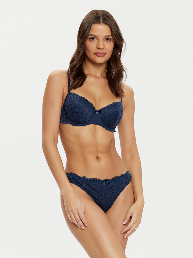 Hunkemöller Hunkemöller Στρίνγκ Marine 206319 Σκούρο μπλε