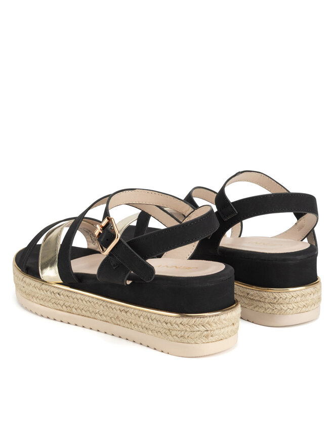 JENNY Εσπαντρίγιες JENNY LB-P1092-YLD Μαύρο