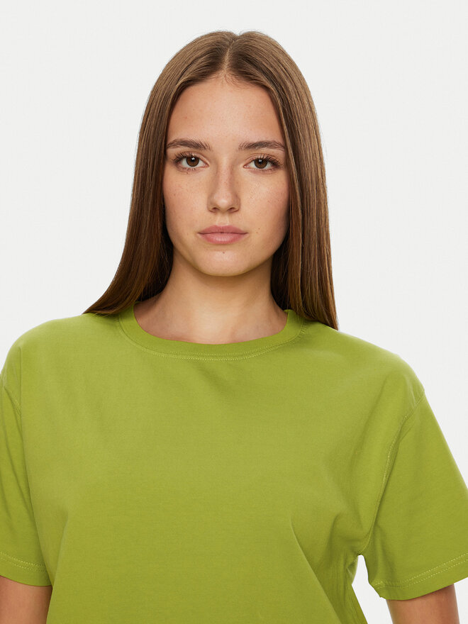 American Vintage American Vintage Majica Fizvalley FIZ02AH24 Zelena Loose Fit