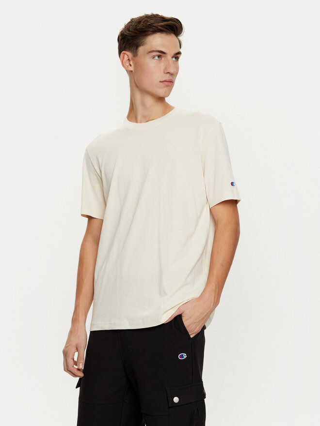 Champion Champion Marškinėliai 220713 Smėlio Regular Fit