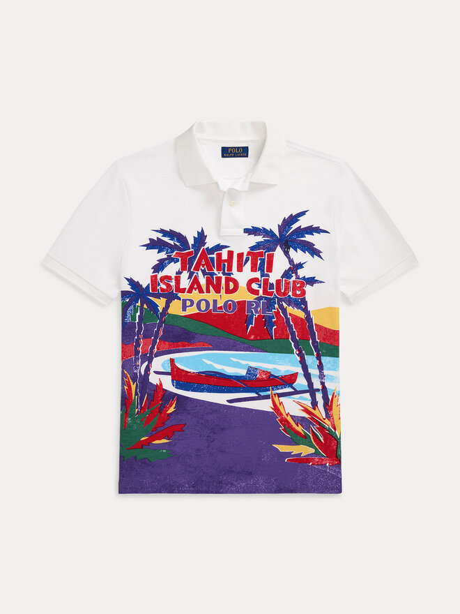 Polo Ralph Lauren Polo Ralph Lauren Polo 710958934001 Blanco Custom Slim Fit