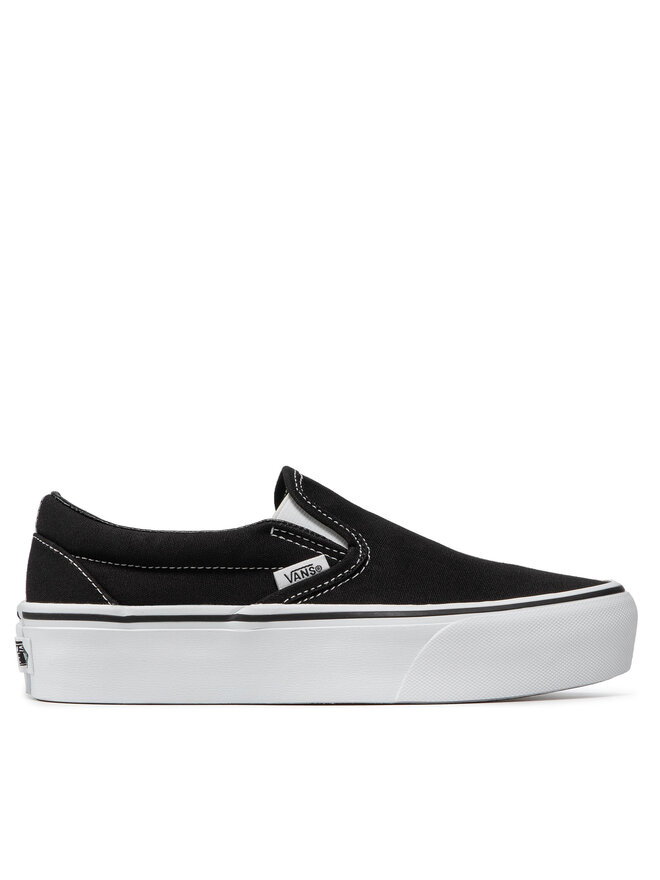 Vans Tenisky Vans Classic Slip-On P VN00018EBLK Čierna