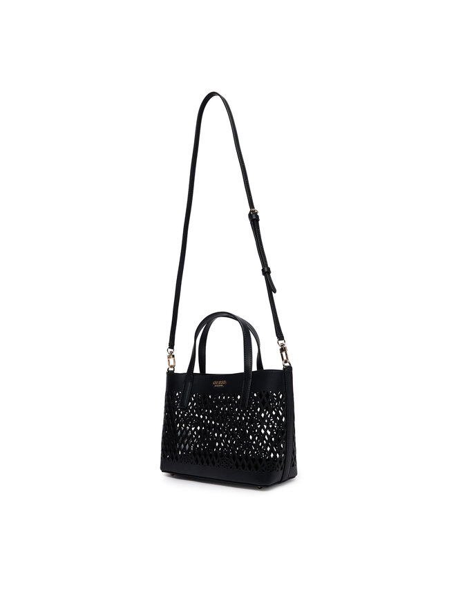 Guess Handtasche Guess Letty Mini HWPG99 11750 Schwarz
